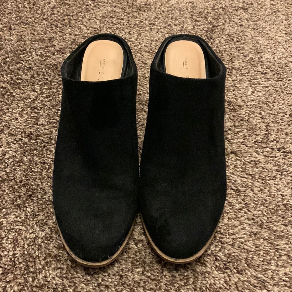 Heeled Slides